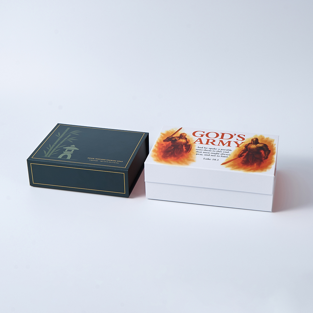 Scatole regalo pieghevoli personalizzate