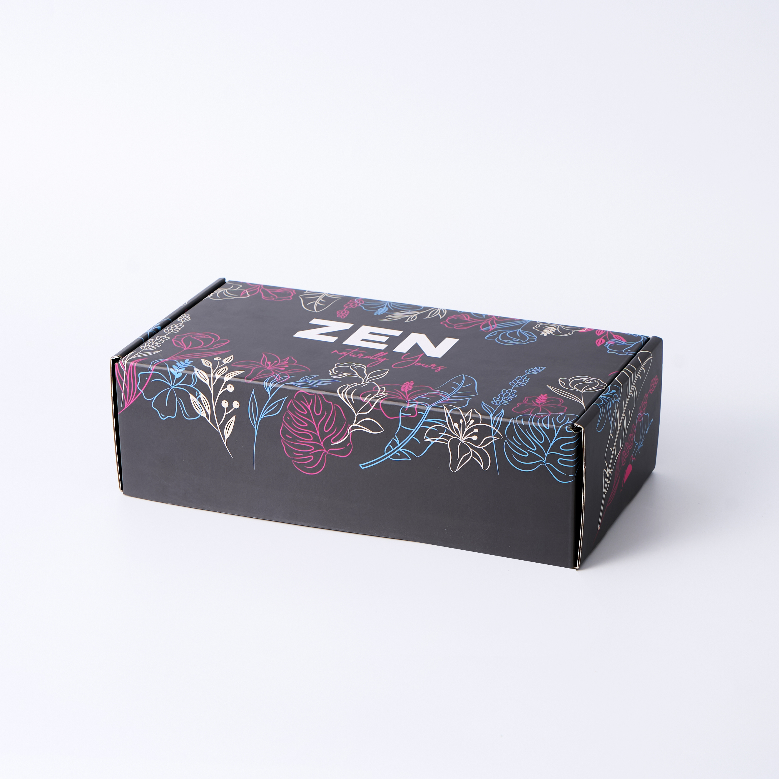 Roll End Tab Lock Box